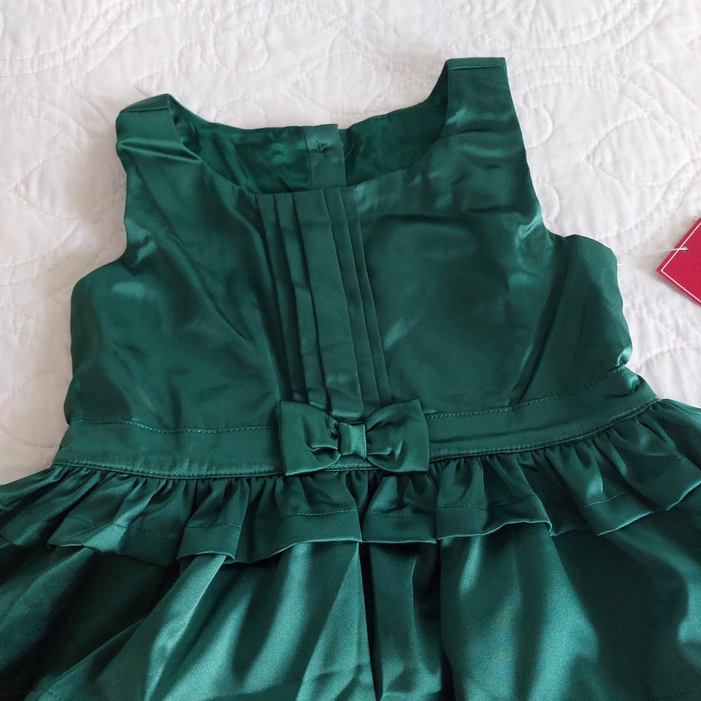 Gymboree - NWT Satin Christmas/Party Dress Little Girls 5T - Picture 7 of 9
